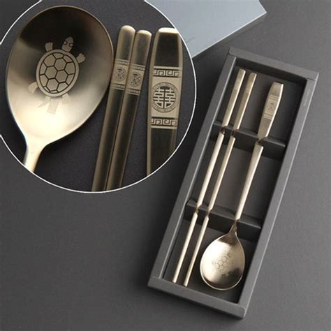 metal chopsticks with box|metal chopsticks korean.